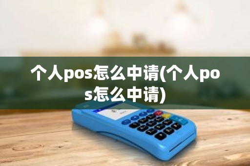 个人pos怎么中请(个人pos怎么中请)