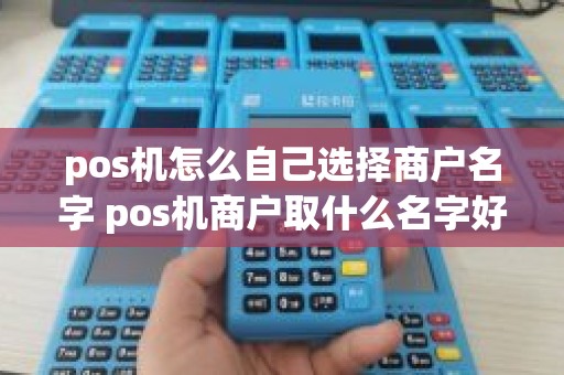 pos机怎么自己选择商户名字 pos机商户取什么名字好