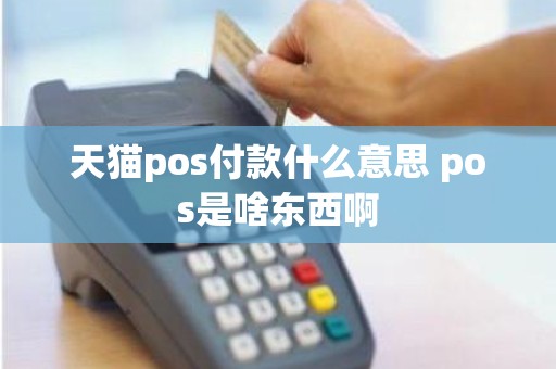 天猫pos付款什么意思 pos是啥东西啊