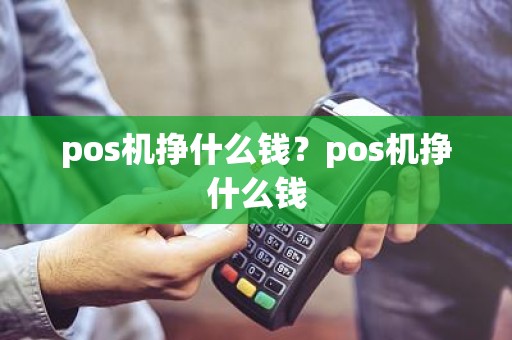 pos机挣什么钱？pos机挣什么钱