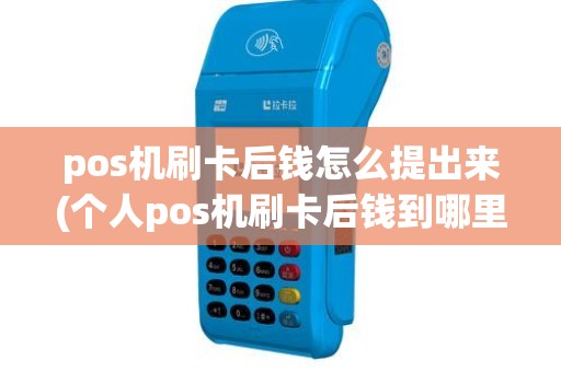 pos机刷卡后钱怎么提出来(个人pos机刷卡后钱到哪里了) pos机刷卡后钱怎么提出来(个人pos机刷卡后钱到哪里了)