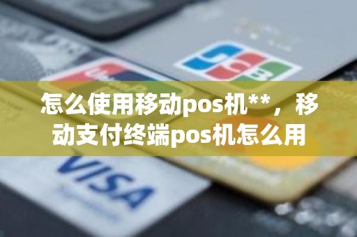 怎么使用移动pos机**，移动支付终端pos机怎么用