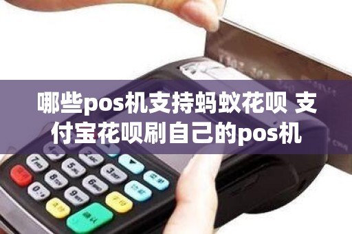 哪些pos机支持蚂蚁花呗 支付宝花呗刷自己的pos机