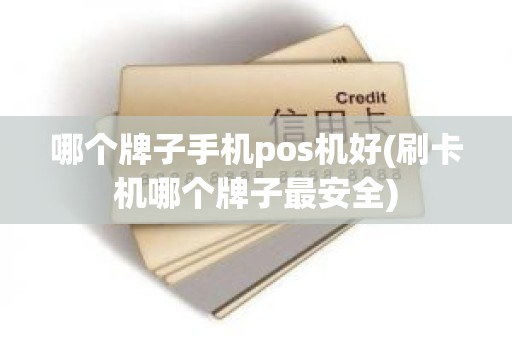 哪个牌子手机pos机好(刷卡机哪个牌子最安全)
