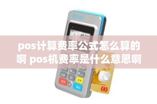 pos计算费率公式怎么算的啊 pos机费率是什么意思啊