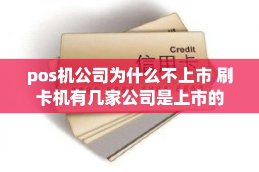 pos机公司为什么不上市 刷卡机有几家公司是上市的