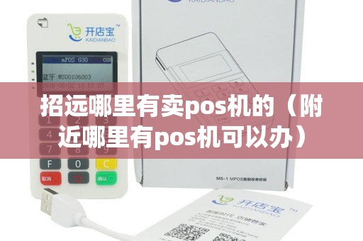 招远哪里有卖pos机的（附近哪里有pos机可以办）