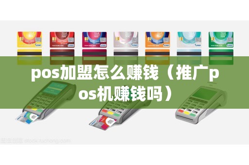 pos加盟怎么赚钱（推广pos机赚钱吗）