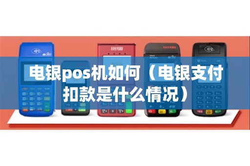 电银pos机如何（电银支付扣款是什么情况）