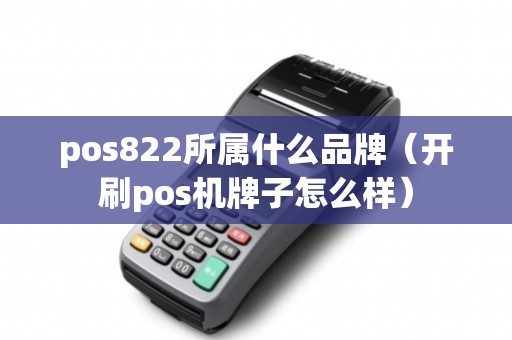 pos822所属什么品牌（开刷pos机牌子怎么样）