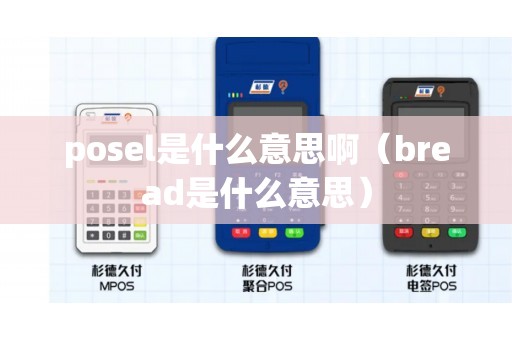 posel是什么意思啊（bread是什么意思）