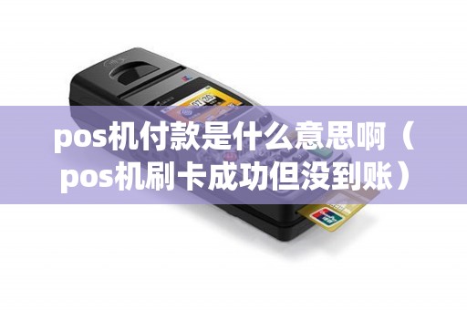 pos机付款是什么意思啊（pos机刷卡成功但没到账）
