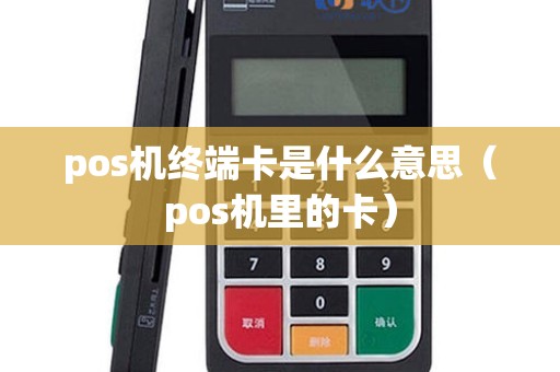 pos机终端卡是什么意思（pos机里的卡）