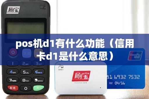 pos机d1有什么功能（信用卡d1是什么意思）