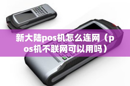 新大陆pos机怎么连网（pos机不联网可以用吗）