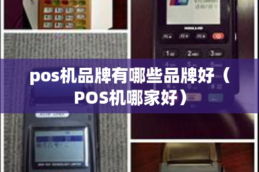 pos机品牌有哪些品牌好（POS机哪家好）