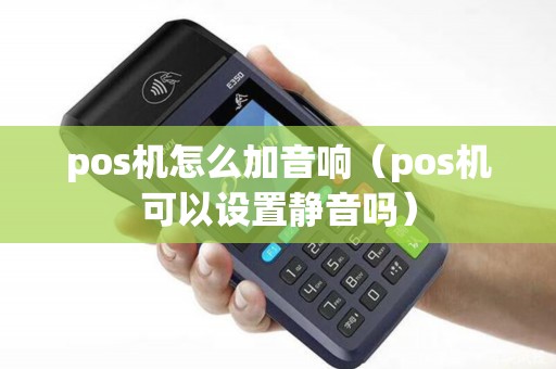 pos机怎么加音响（pos机可以设置静音吗）