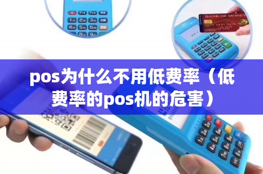 pos为什么不用低费率（低费率的pos机的危害）