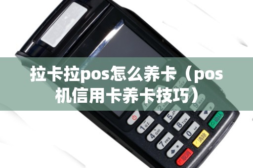 拉卡拉pos怎么养卡（pos机信用卡养卡技巧）