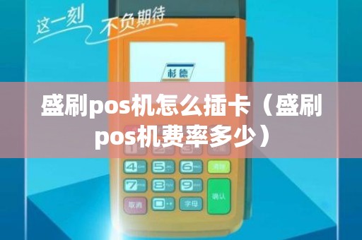 盛刷pos机怎么插卡（盛刷pos机费率多少）