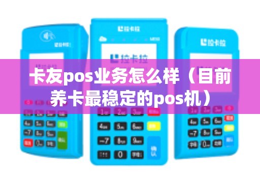 卡友pos业务怎么样（目前养卡最稳定的pos机）