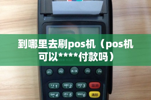 到哪里去刷pos机（pos机可以****付款吗）