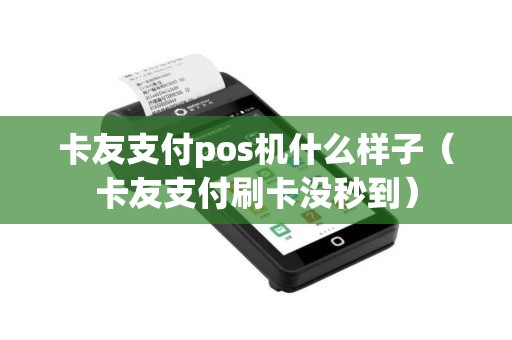 卡友支付pos机什么样子(卡友支付刷卡没秒到) 卡友支付pos机什么样子(卡友支付刷卡没秒到)