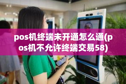 pos机终端未开通怎么通(pos机不允许终端交易58)