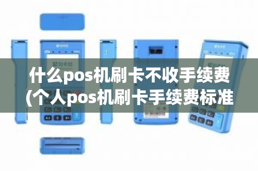 什么pos机刷卡不收手续费(个人pos机刷卡手续费标准)