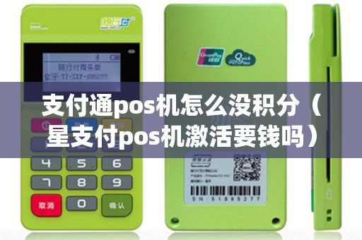 支付通pos机怎么没积分（星支付pos机激活要钱吗）