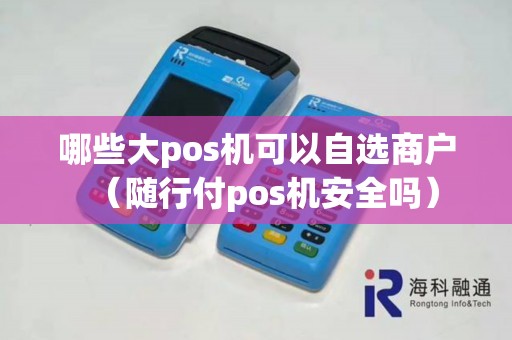 哪些大pos机可以自选商户（随行付pos机安全吗）