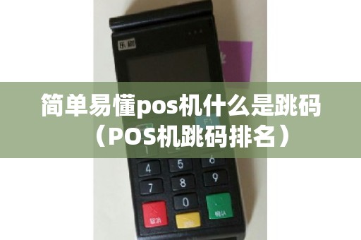 简单易懂pos机什么是跳码（POS机跳码排名）