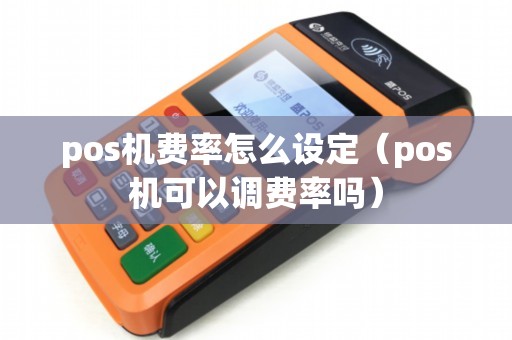 pos机费率怎么设定（pos机可以调费率吗）