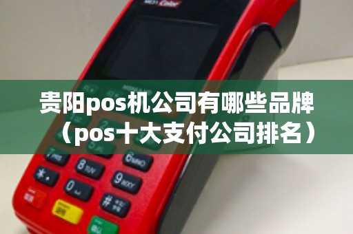 贵阳pos机公司有哪些品牌（pos十大支付公司排名）
