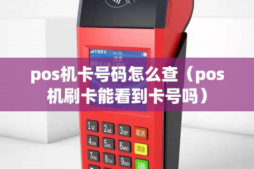 pos机卡号码怎么查（pos机刷卡能看到卡号吗）