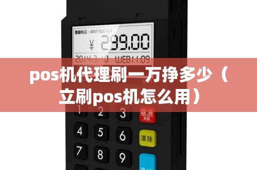 pos机代理刷一万挣多少(立刷pos机怎么用) pos机代理刷一万挣多少(立刷pos机怎么用)