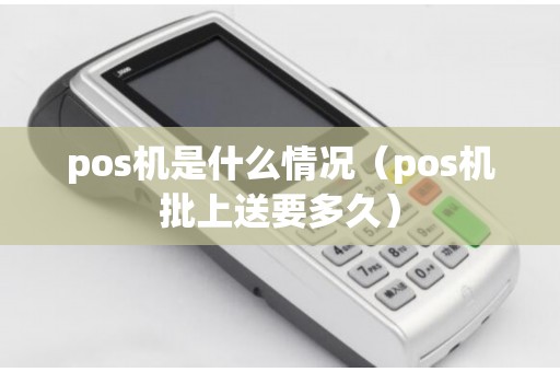 pos机是什么情况（pos机批上送要多久）