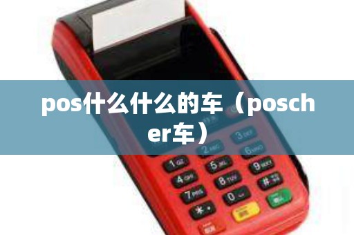 pos什么什么的车（poscher车）