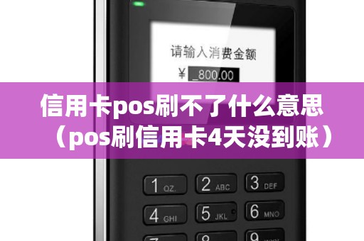 信用卡pos刷不了什么意思（pos刷信用卡4天没到账）