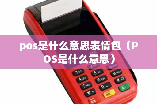 pos是什么意思表情包（POS是什么意思）