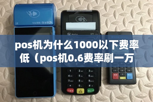 pos机为什么1000以下费率低（pos机0.6费率刷一万多少钱手续费）