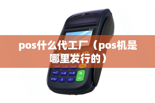 pos什么代工厂（pos机是哪里发行的）