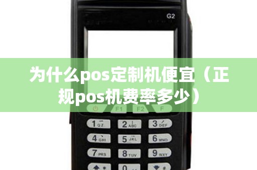 为什么pos定制机便宜（正规pos机费率多少）