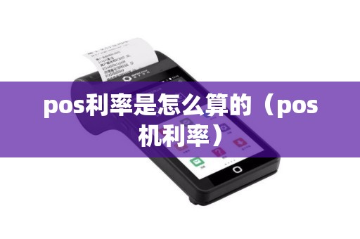 pos利率是怎么算的（pos机利率）