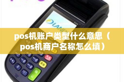 pos机账户类型什么意思（pos机商户名称怎么填）