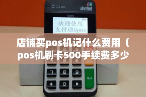 店铺买pos机记什么费用（pos机刷卡500手续费多少）
