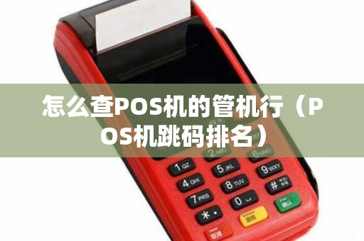 怎么查POS机的管机行（POS机跳码排名）