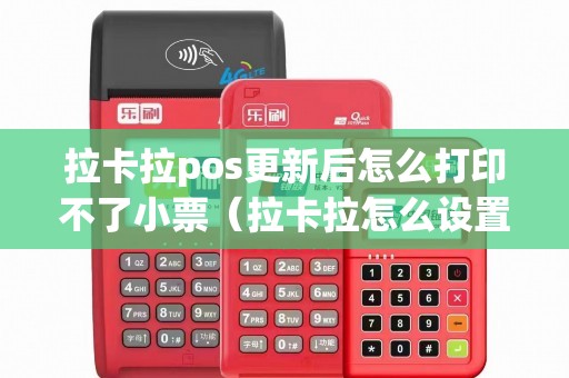 拉卡拉pos更新后怎么打印不了小票（拉卡拉怎么设置只打印一张小票）
