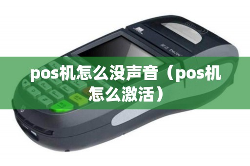 pos机怎么没声音（pos机怎么激活）