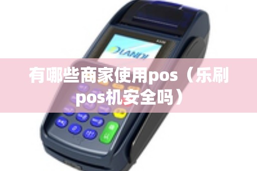 有哪些商家使用pos（乐刷pos机安全吗）
